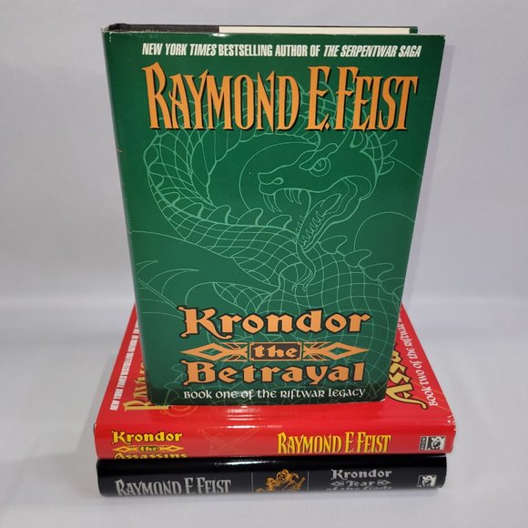Raymond Feist Book Club Hardcover Riftwar Legacy 3 Novel Trilogy - Picture 1 of 2